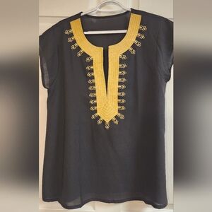 Statement Blouse Bold Large Women's